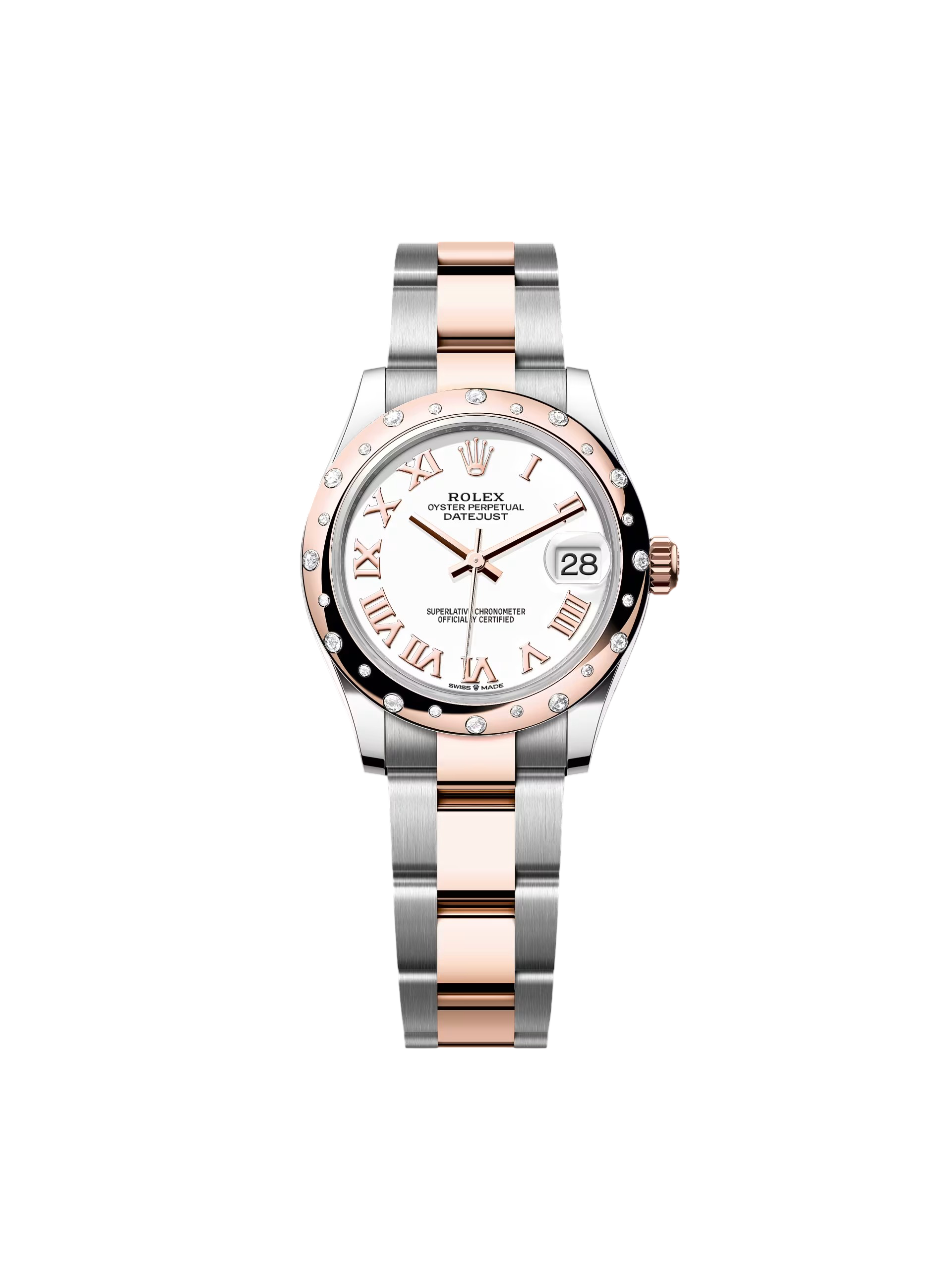 006DF9FB-A9F6-2F62-30FE-6641007EDA3C.png Rolex Datejust m278341 White Roman Dial 31mm - Image 1