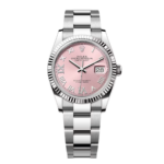 Rolex  Datejust 36mm 126234 Pink Roman Dial Oyster Stainless Steel