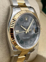 Rolex  Datejust 36mm 126233 Wimbledon Slate Dial Oyster Bracelet Watch - Image 10