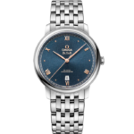 Omega De Ville Prestige 39.5mm Blue Dial Stainless Steel Bracelet 424.10.40.20.03.004
