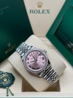 Rolex Datejust m278384RBR-0027/0028 Pink 31mm Dial Oyster Watch - Image 15