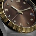 TUDOR Royal 38mm Two-Tone Brown Diamond Dial Automatic Bracelet Watch M28503-0008 - Image 2