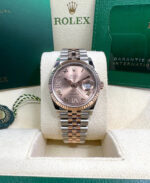 Rolex  Datejust 36mm 126231 Rose Dial Oyster Bracelet - Image 3