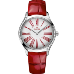 Omega De Ville Trésor 36mm White Dial with Diamonds Stainless Steel Strap 428.18.36.60.04.002