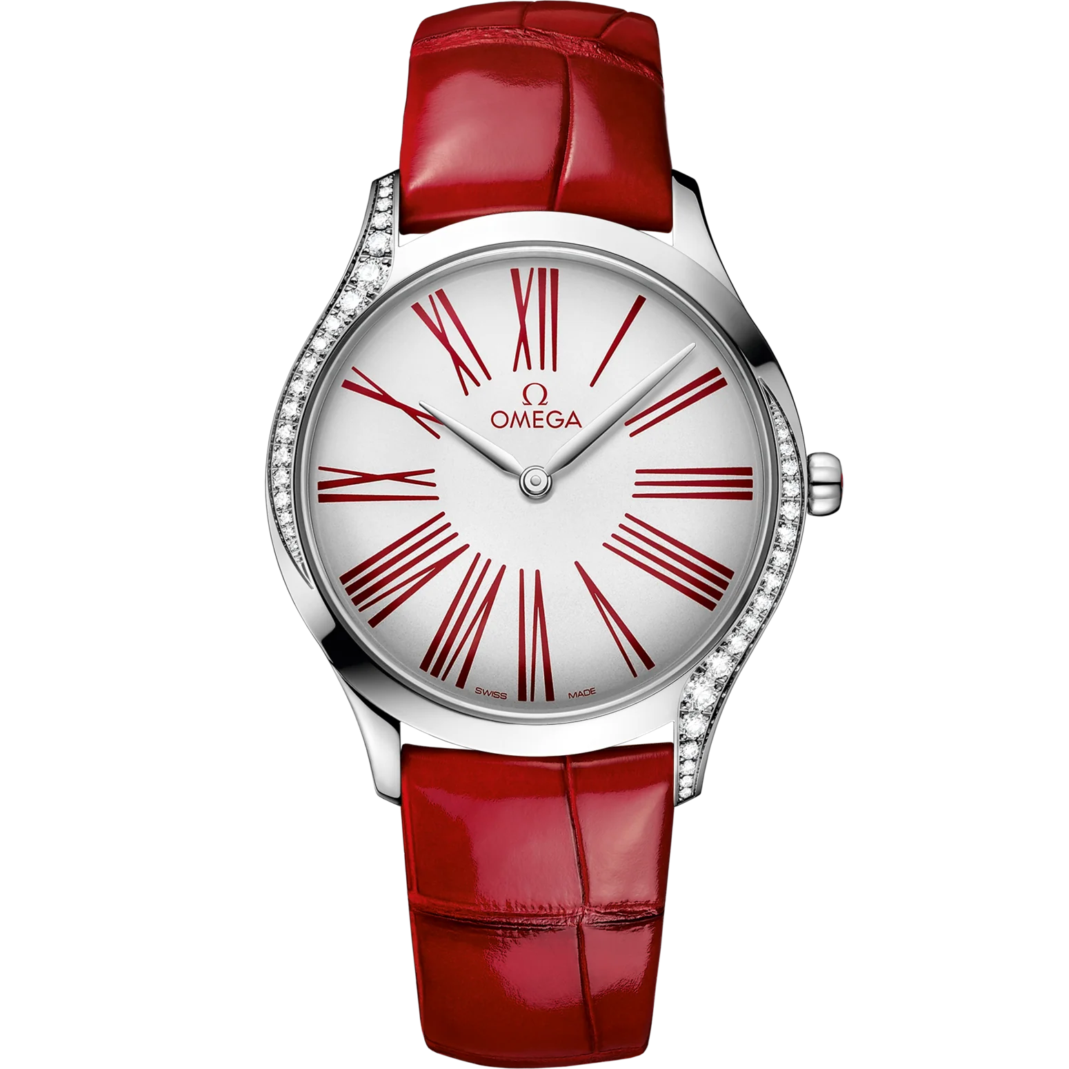 01294F39-1D2C-3FF5-6FA9-6D3FB459968A.png Omega De Ville Trésor 36mm White Dial with Diamonds Stainless Steel Strap 428.18.36.60.04.002 - Image 1