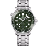 Omega Seamaster Diver 300M 42mm Green Dial Stainless Steel Bracelet 210.30.42.20.10.001