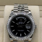 Rolex  Day-Date 40mm 228349RBR-0002 Bright Black Dial President Bracelet - Image 2