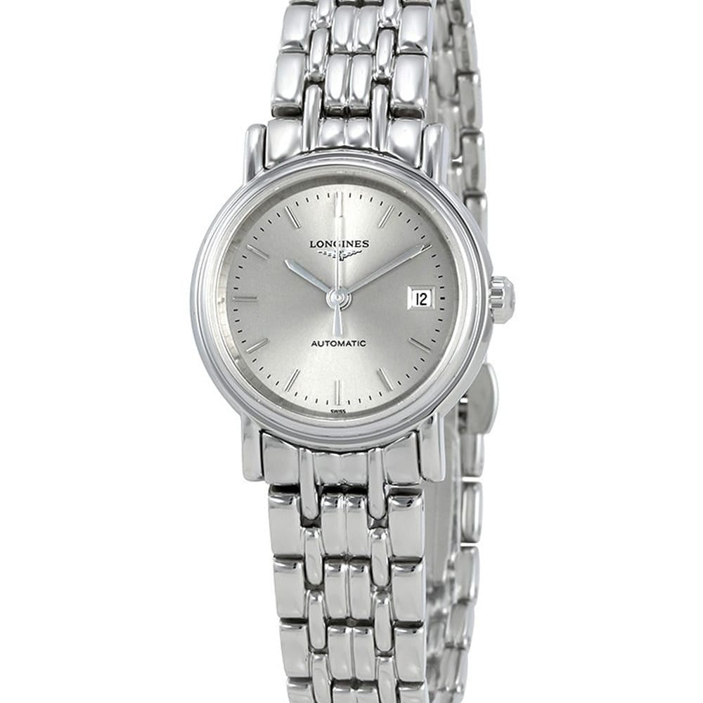 020B0EBA-0582-67CA-9038-203486AF4030.jpg Longines Women's L4.321.4.72.6 Presence Stainless Steel Watch - Image 1