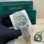 Rolex Day-Date 40mm 228396TBR-0020 Green Roman Dial - Image 4