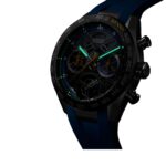 TAG Heuer Carerra Chronograph Tourbillon Extreme Sport X Senna 44mm Limited Editon Mens Watch Blue CBU5081.FT6274 - Image 5