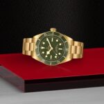 TUDOR Black Bay 58 18K 39mm 18ct Yellow Gold Green Dial Bracelet Watch M79018V-0006 - Image 3