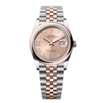 Rolex  Datejust 126201 Rosé 36mm Dial Oyster Bracelet Watch