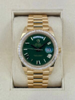 Rolex Day-Date 40mm 228398TBR-0039 Green Dial President Watch - Image 2