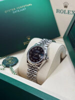 Rolex Datejust m278274-0001/0002 Bright Black Dial 31mm Oyster Bracelet - Image 5