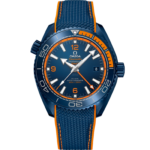Omega Planet Ocean 600M Co-Axial Master Chronometer GMT Watch BIG BLUE 45.5mm 215.92.46.22.03.001