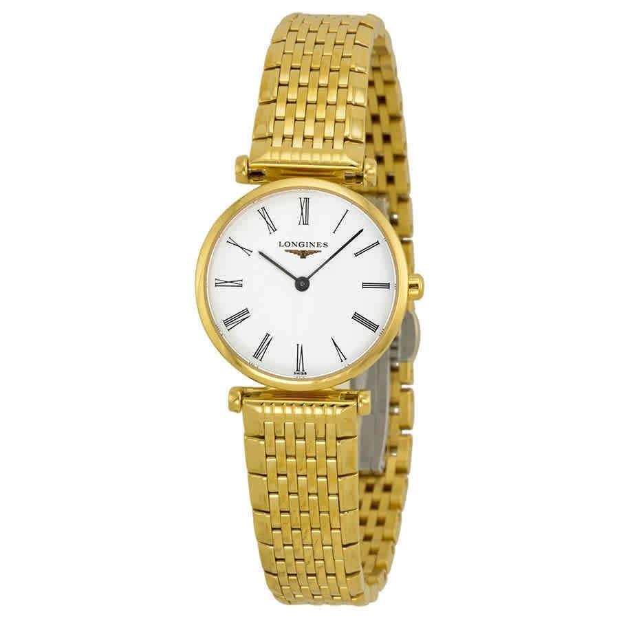 03FC327E-6EC2-0AE9-C6FF-EFA9A1EA6110.jpg Longines Women's L42092118 La Grande Classique Gold-Tone 18kt Gold Watch - Image 1