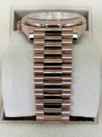 Rolex Day-Date President 40mm Everose Gold White Roman Dial - 228235 - Image 3