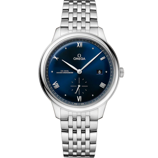04F6F6BA-4FEE-A50B-A0E9-E0B0AD0A10FB.png Omega De Ville Prestige 41mm Blue Dial Stainless Steel Bracelet 434.10.41.20.03.001 - Image 1