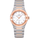 Omega Constellation Ladies' Selection 29mm steel ‑ Sedna™ gold on steel ‑ Sedna™ gold 131.20.29.20.55.001