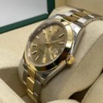 Rolex Datejust 41mm 126303 Champagne Index Oyster Steel and Yellow Gold Mens Watch - Image 5