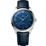Omega De Ville Trésor 40mm Blue Dial Stainless Steel Strap 435.13.40.21.03.001
