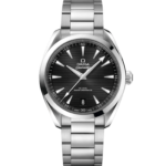 OMEGA Seamaster Aqua Terra 41mm   Black Dial Stainless Steel Bracelet 220.10.41.21.01.001