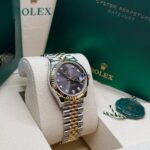 Rolex Datejust m278273-0021/0022 31mm Dark Grey Dial Stainless Steel and Yellow Gold Oyster Watch - Image 11