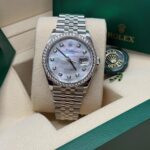 Rolex  Datejust 36mm 126284 Mother-of-Pearl Dial Oyster Bracelet - Image 12
