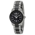 Longines Women's L32574567 Conquest Two-Tone Stainless steel and Ceramic Watch