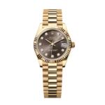 Rolex Datejust m278278-0036 Dark Grey 31mm Dial President Bracelet Watch