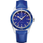Omega Seamaster 300 41mm Blue Dial Platinum Strap 234.93.41.21.99.002