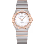 Omega Constellation Ladies' Selection 28mm steel ‑ Sedna™ gold on steel ‑ Sedna™ gold 131.25.28.60.55.001