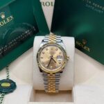 Rolex  Datejust 36mm 126233 Champagne Dial Jubilee Bracelet Watch - Image 10