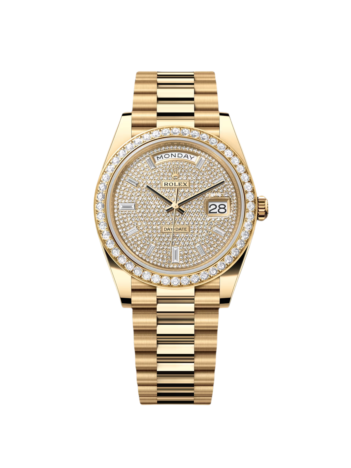08B25EC3-B057-4C08-A318-68CC08C9ED3D.png Rolex Day-Date 40mm Diamond Dial Watch 228348RBR-0037 - Image 1
