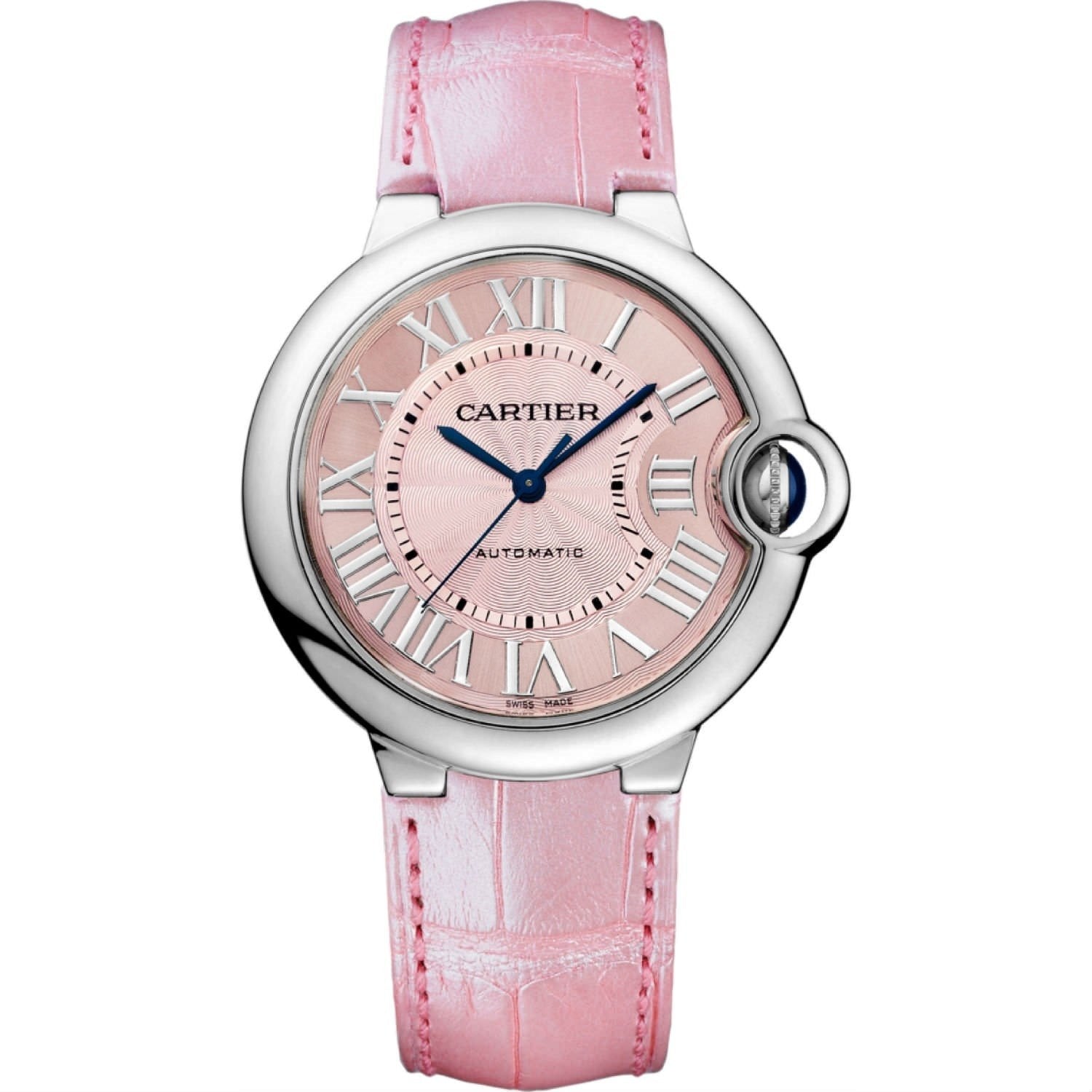 099D0262-031B-0246-77BB-E43DB9E91DBB.jpg Cartier Ballon Bleu Pink Dial 36mm - Image 1