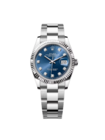 Rolex  Datejust 36mm 126234 Blue Diamond Dial Stainless Steel Jubilee Mens Watch - Image 2