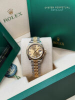 Rolex Lady-Datejust 28mm 279173 Champagne Diamond Dial Oyster Bracelet - Image 10