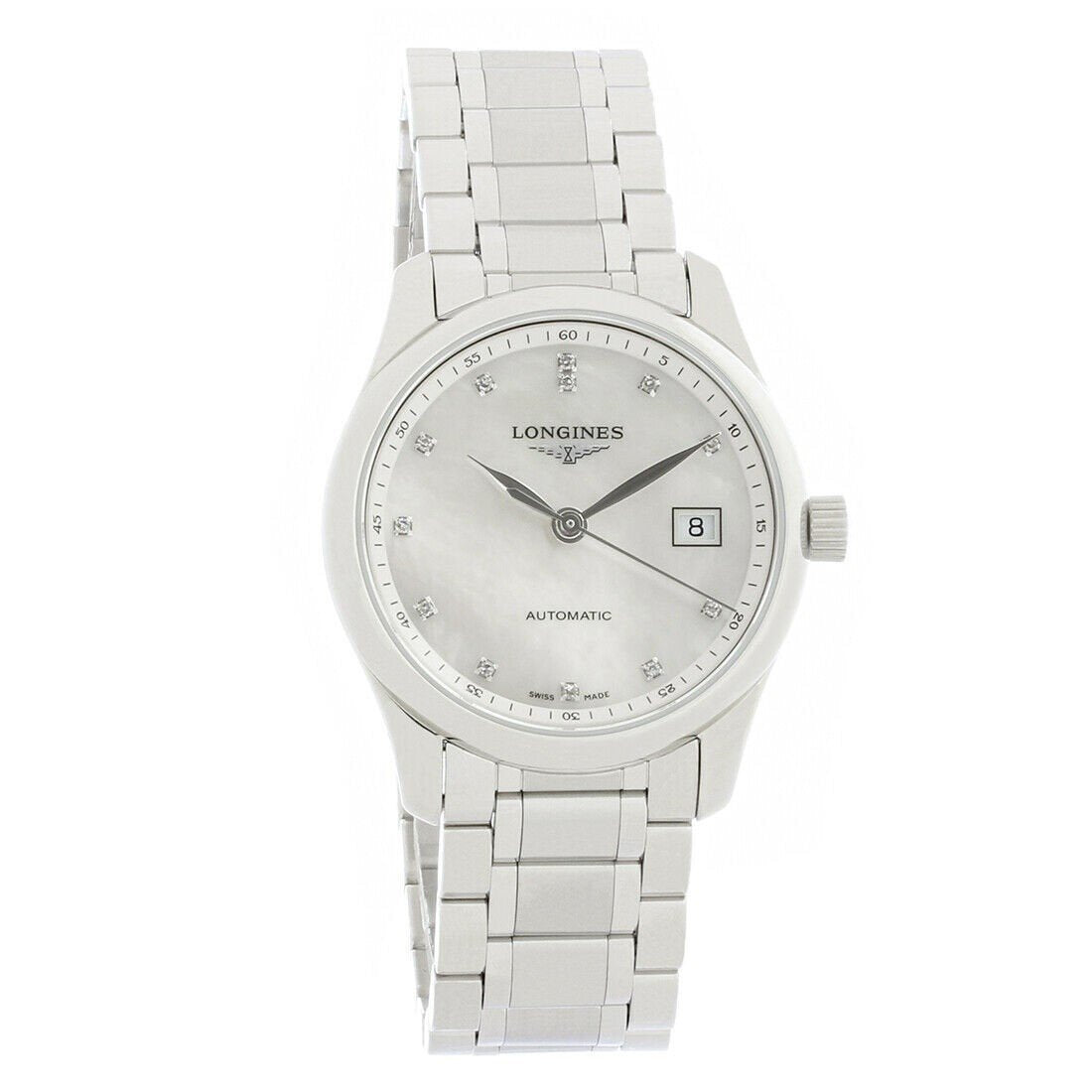 09E3A214-29C6-6F13-09F2-6D7A0EFFCC4F.jpg Longines Women's L2.257.4.87.6 Master Collection Stainless Steel Watch - Image 1
