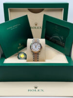 Rolex Datejust m278241-0001/0002 White 31mm Dial Oyster Bracelet Watch - Image 10