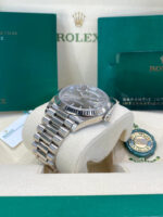 Rolex  Day-Date President 40mm White Gold Grey Rhodium Index Dial - 228239 - Image 6