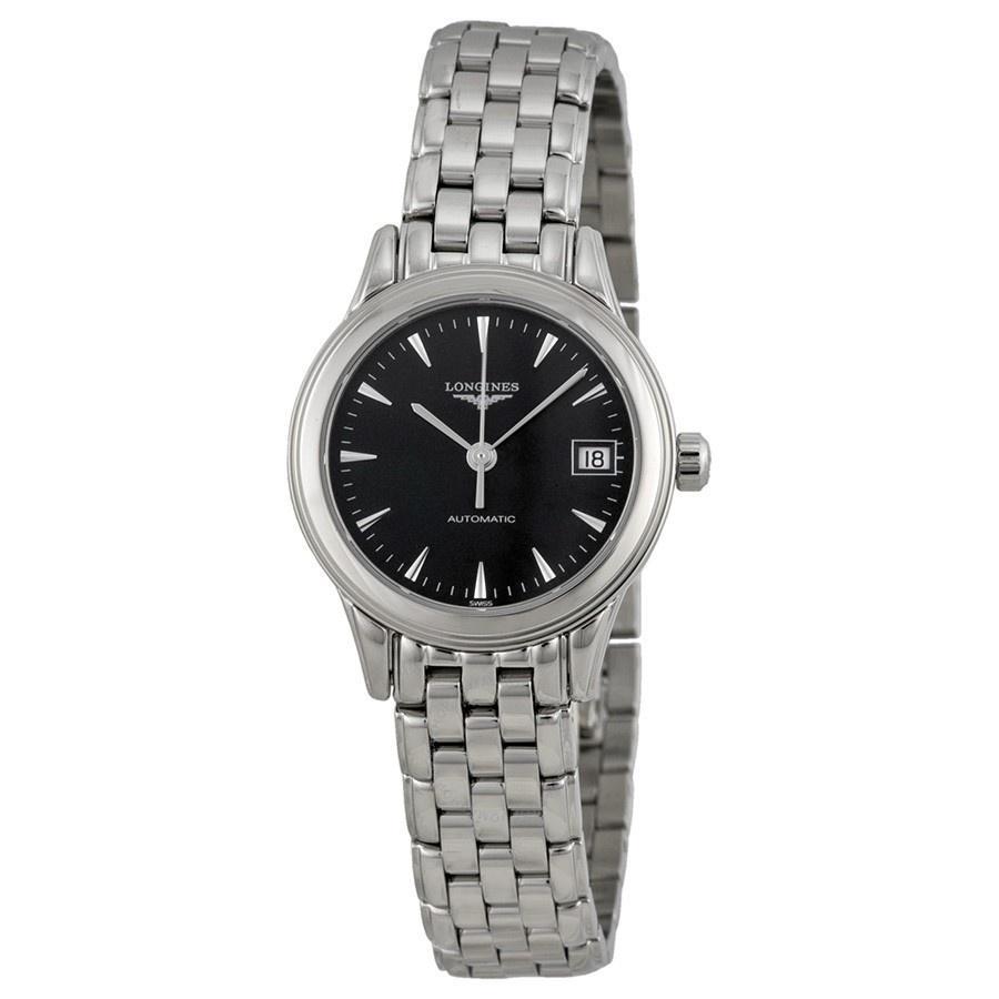 0A1310B2-0CCE-FB5F-C429-8E7B572DCE09.jpg Longines Women's L42744526 Flagship Automatic Stainless Steel Watch - Image 1