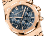 Audemars Piguet ROYAL OAK Pink Gold “Bleu nuit nuage 50” Dial CHRONOGRAPH 41mm 26240OR.OO.1320OR.05 - Image 3