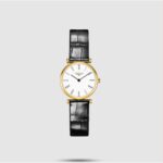 Longines Women's L4.209.2.11.2 La Grande Classique Black Leather Watch