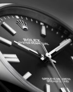 Rolex  Oyster-Perpetual 41mm 124300-0002 Stainless Steel Black Index Dial Watch - Image 11