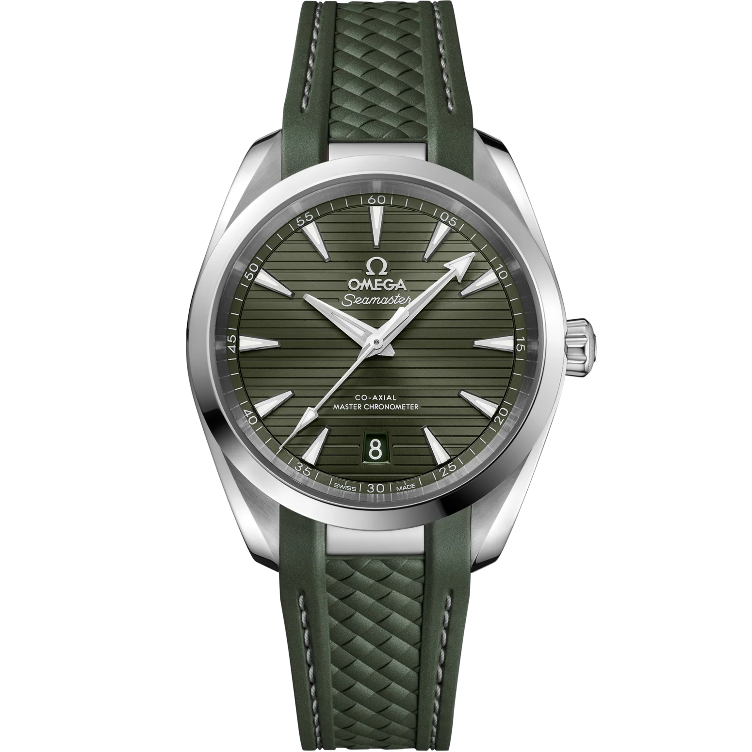 0B5BF80D-7BE2-4771-89E8-A837A1AA9734.png Omega Seamaster Aqua Terra 38mm Green Dial Stainless Steel Bracelet 220.12.38.20.10.001 - Image 1