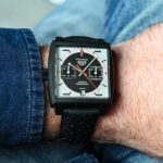 TAG Heuer Monaco Chronograph Stopwatch 39mm Limited Edition Mens Watch Black CAW218F.FC6356 - Image 7