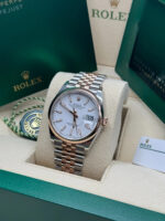 Rolex  Datejust 36mm 126201 White Dial Jubilee Bracelet Watch - Image 5