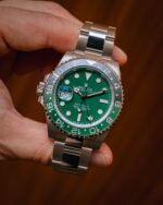 Rolex GMT-Master II 40mm 126729VTNR-0001 Green Dial White Gold Oyster Bracelet - Image 4