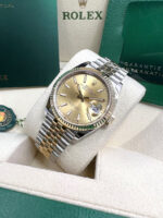 Rolex  Datejust 36mm 126233 Champagne Dial Jubilee Bracelet Watch - Image 4