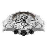 This product is out of stock. If you need to purchase it, please contact us to customize it.Rolex Daytona WHITE CLASSIC (FULL-CERAMIC STRAP) - Image 5